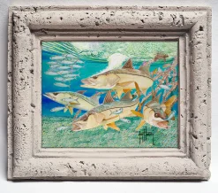 "Side-Liners" Tile Art
