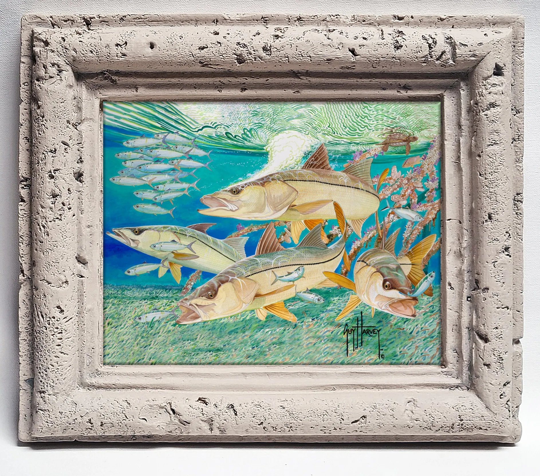 "Side-Liners" Tile Art
