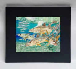 "Side-Liners" Tile Art