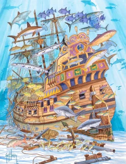 "Spanish Galleon" Aluminum Art