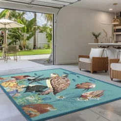 Sponge Garden Area Rug