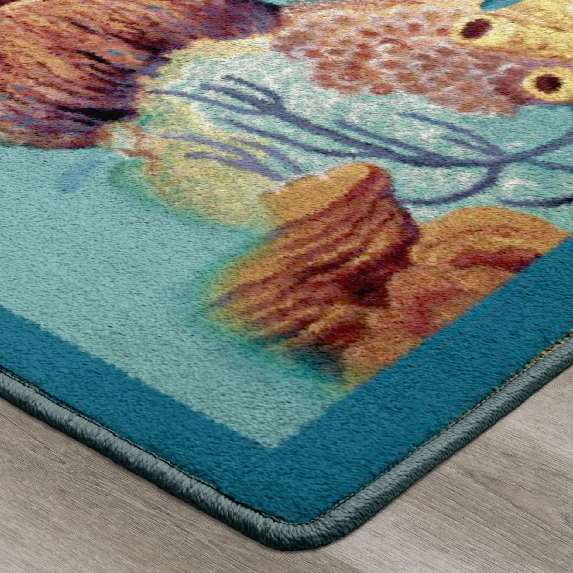 Sponge Garden Area Rug