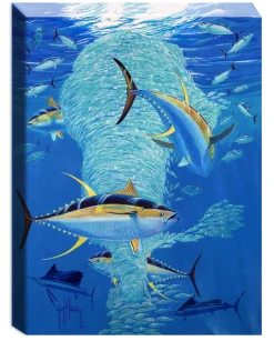 "Tuna Tornado" Limited Edition Canvas Art