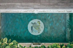 Turtle Medallion Mosaic - Large