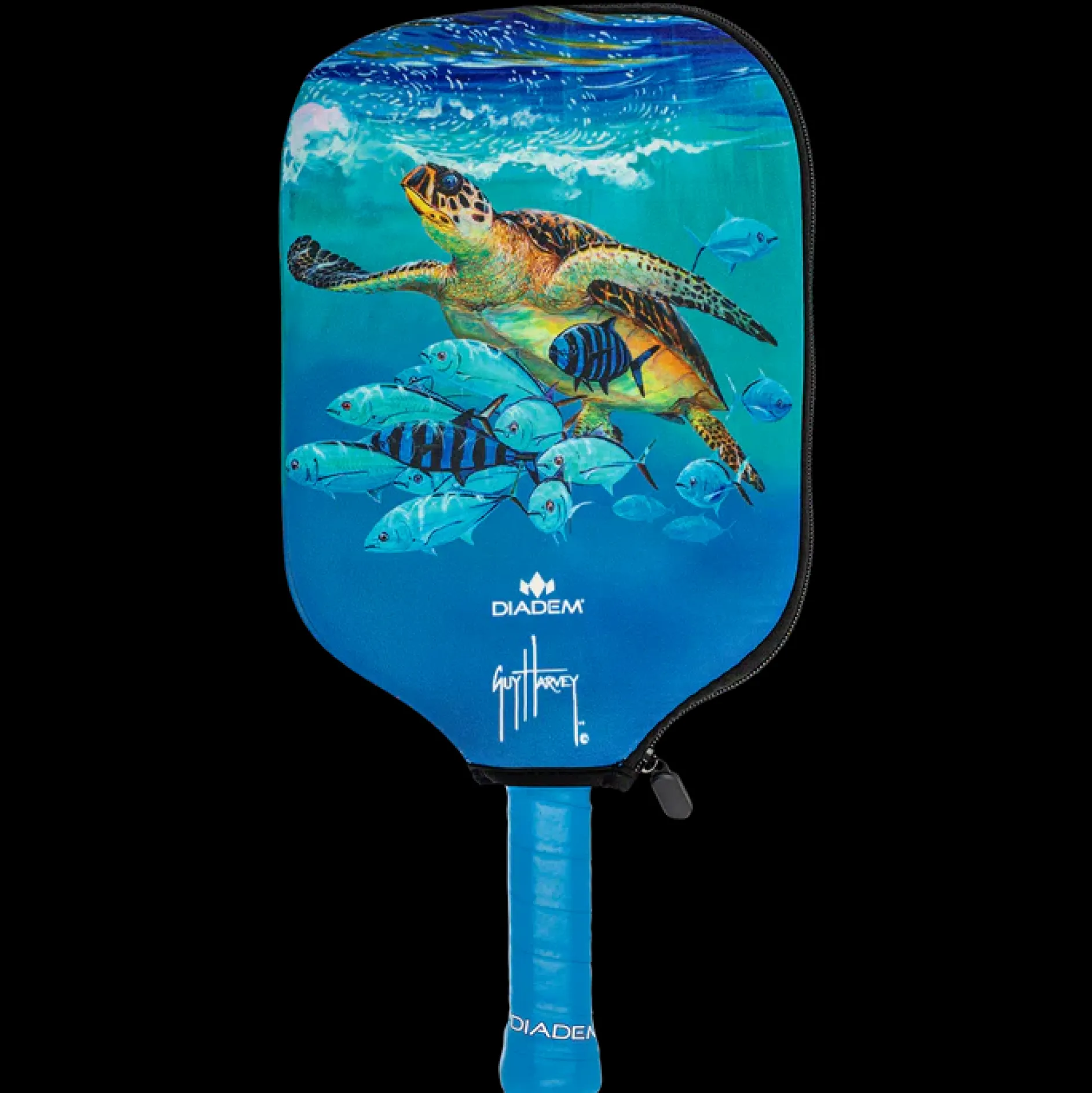 Turtle Rush Pickleball Paddle Cover
