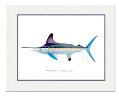 "White Marlin" Grande Mini Print