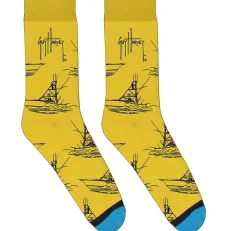 Yellow Boat Socks